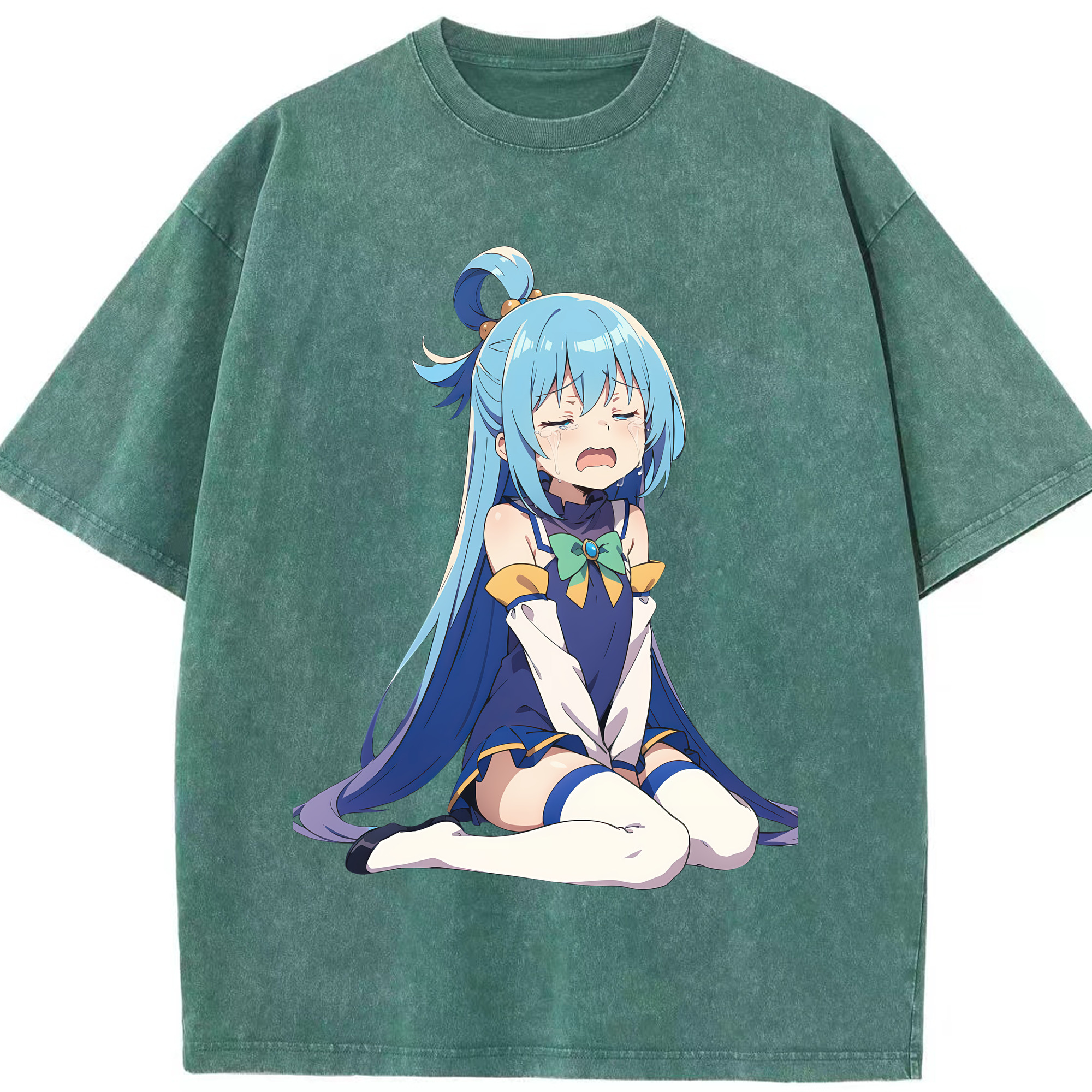 （画像用） 転スラ Regarding Reincarnated to Slime 綿100% ヴィンテージ風 半袖Tシャツ（フロントプリント）